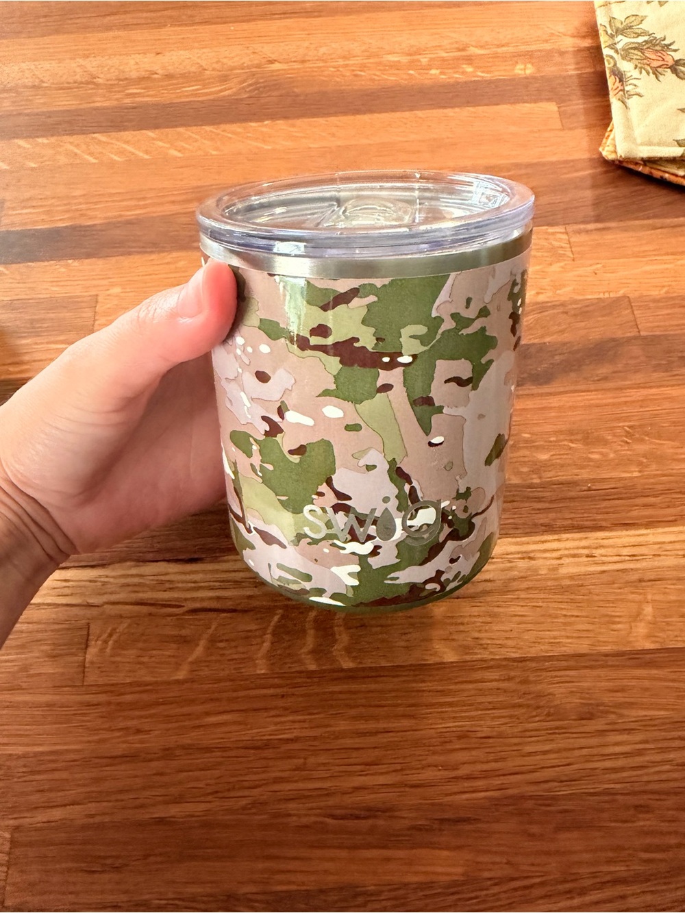 Swig Life Insulated Tumbler - Green Camo Travel Cup